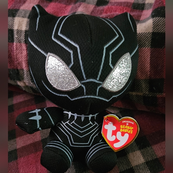 Ty Beanie Babies Marvel.Avengers Black Panther - Picture 1 of 4